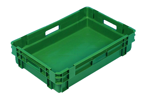 Plastic Crate solid 600x400x140 mm
