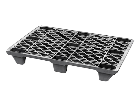 Plastic Pallet NP 1200x800x140mm IP Group Grill MF 35 | Laholms Traktordemontering AB
