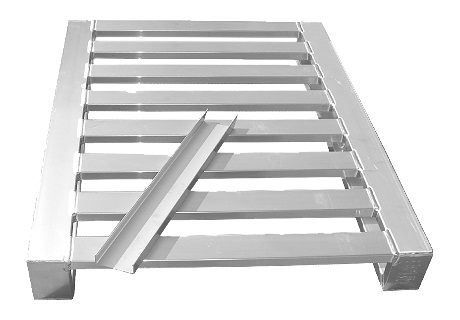 Aluminium Pallet L 1200x800x140 mm