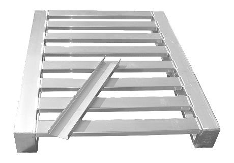 Aluminium Pallet L 1200x800x140 mm