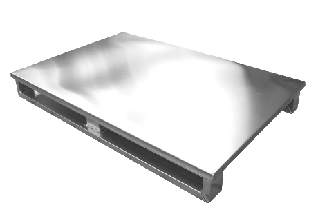 Aluminium Pallet MKC 1200x800x150 mm