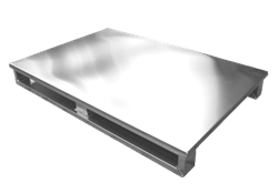 Aluminium Pallet MKC 1200x800x150 mm