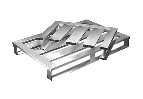 Aluminium Pallet M 1200x800x150 mm
