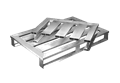 Aluminium Pallet M 1200x800x150 mm
