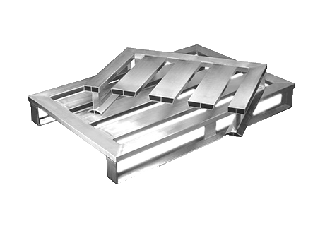 Aluminium Pallet M 1200x800x150 mm