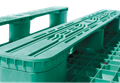 Plastic Pallet PPP-C 1200x800x157mm