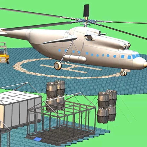 Helicopter Landing Pad