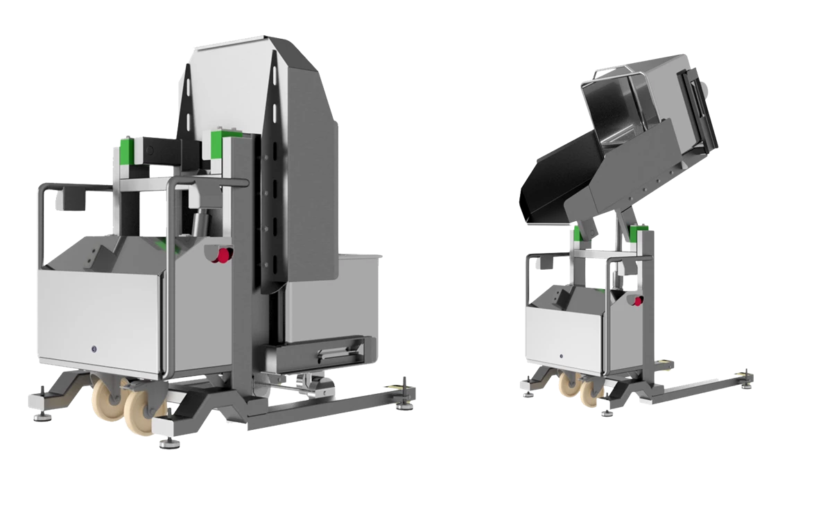 Fish Collection Lifter Stack Machine TIPPERS AND LIFTS FOR THE FISH AND FOOD INDUSTRY. READ MORE...