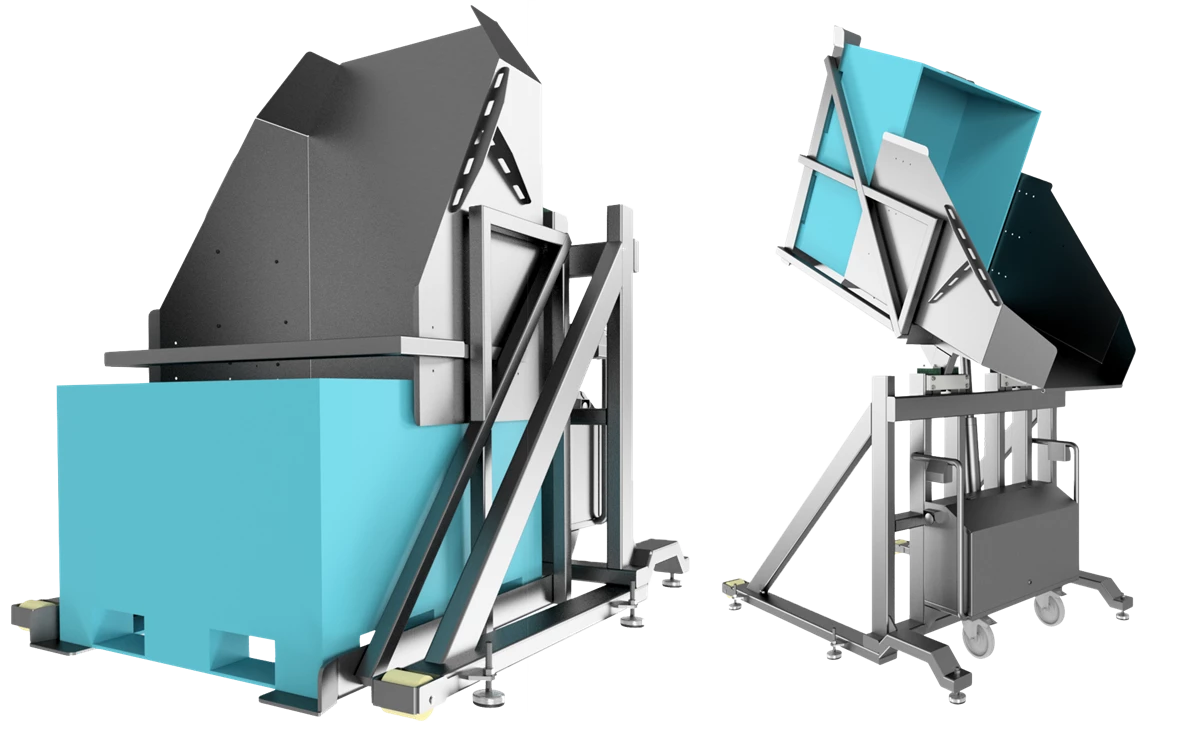 Float Tipper TIPPERS AND LIFTS FOR THE FISH AND FOOD INDUSTRY. READ MORE...