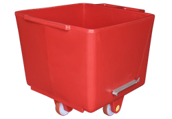 Insulated meat trolley for food