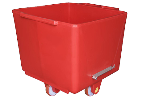Insulated meat trolley for food