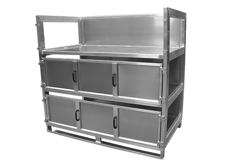 Aluminum Box Special for both transporting and storage. Order in Webshop!