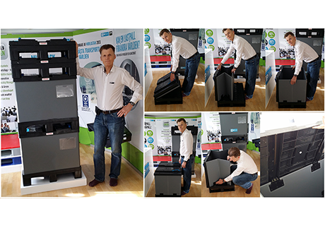 All In One Pallet container 800x600x750 mm