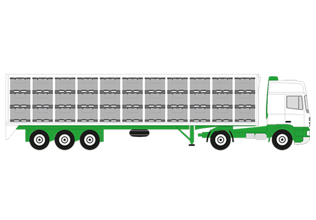 All In One Pallet container 1200x800x950 mm