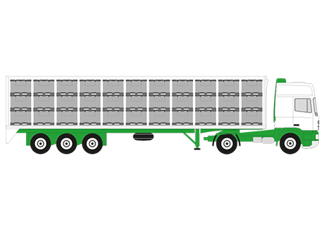 All In One Pallet container 1200x800x950 mm