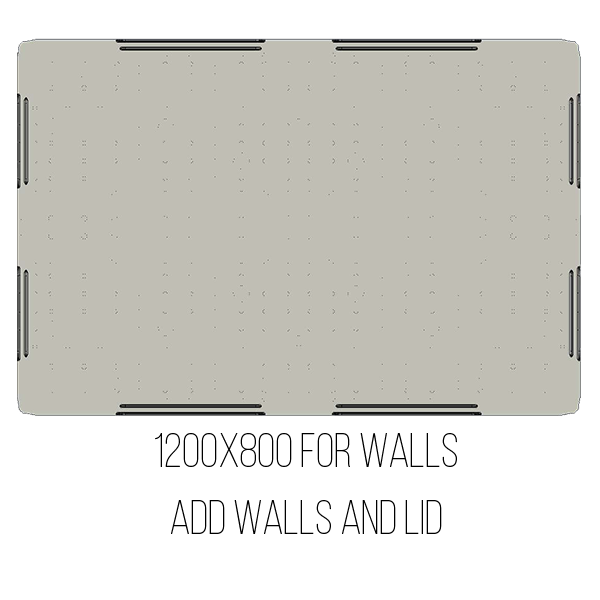 1200x800 for walls and lid