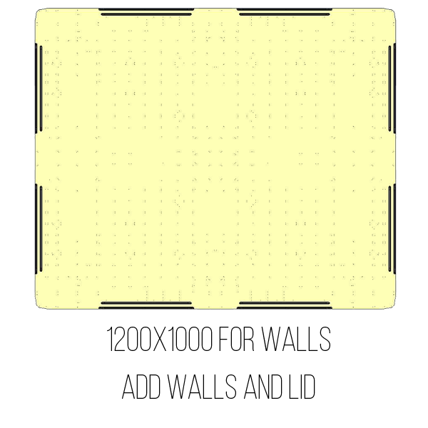1200x1000 Add Walls and lid