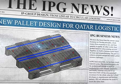 IPG Multiline Pallet Design for Qatar Logistic