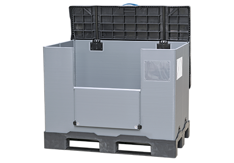 Pallet container 1200x800x950 mm HD-128