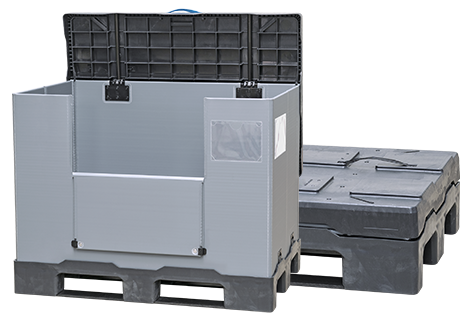 Pallet container 1200x800x950 mm HD-128