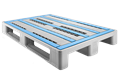 Plastic pallet IP-EUR-L1 - 1200x800