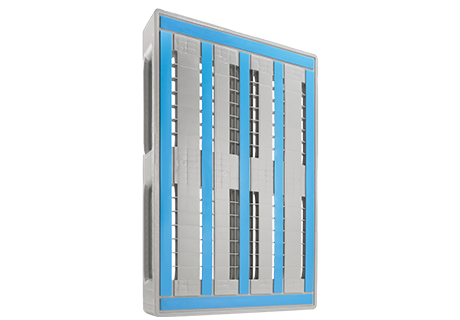 Plastic pallet IP-EUR-L1 - 1200x800
