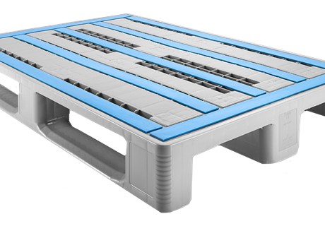 Plastic pallet IP-EUR-L1 - 1200x800