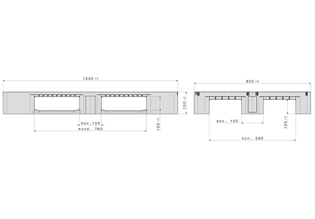 Plastic pallet IP-D-ECO-1- 1200x800