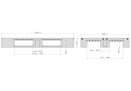 Plastic pallet IP-D-ECO-1- 1200x800