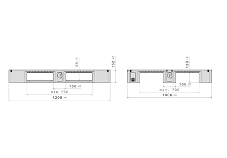 Circular Pallet 1200x1000