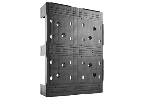 Plastic pallet IP-D-2- 800x600