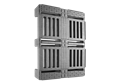 Plastic pallet IP-CR-2- 800x600