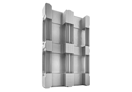 Plastic pallet IP-TC-1- 1200x800GR