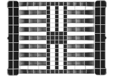 Plastic pallet IP-H-2- 800x600