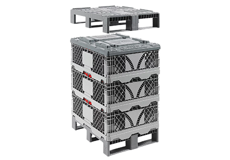 Pallet collar 814x618x290 mm