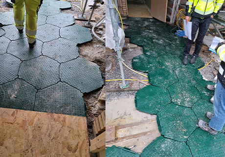 Ground Protection tiles